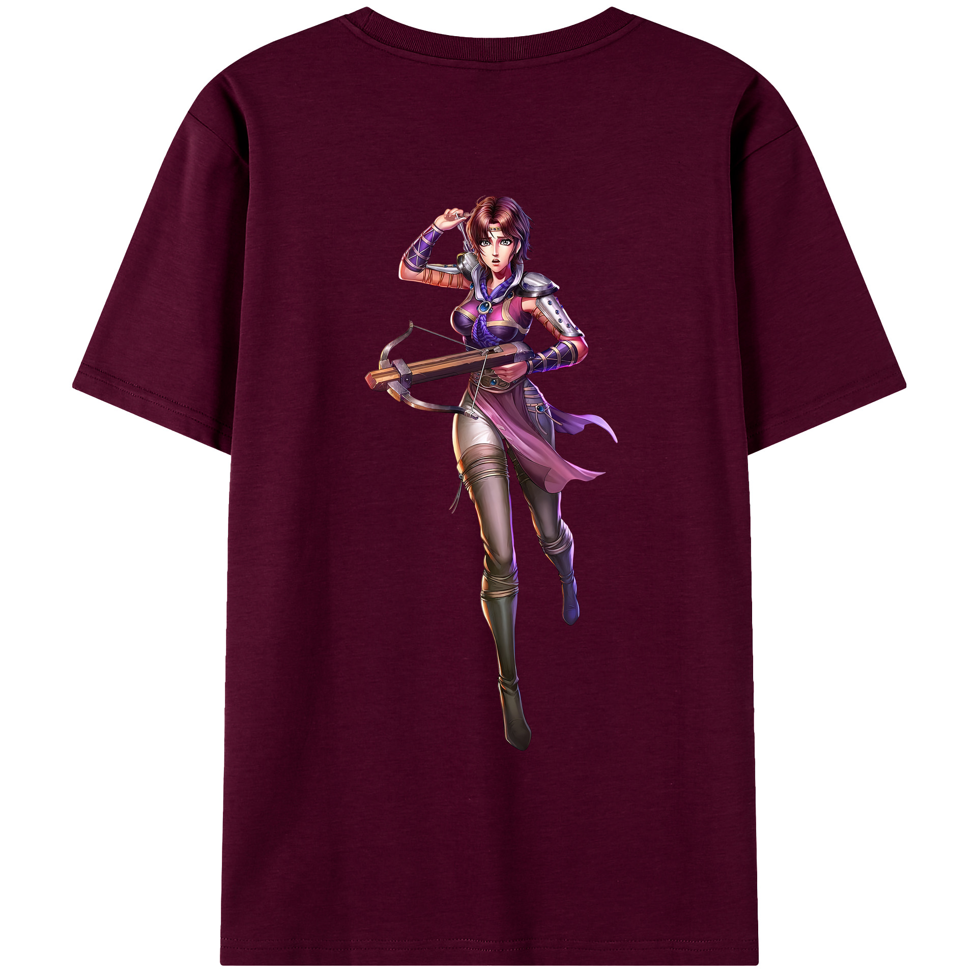 （画像用） 北斗の拳 Fist of the North Star レディース半袖Tシャツ(バックプリント)